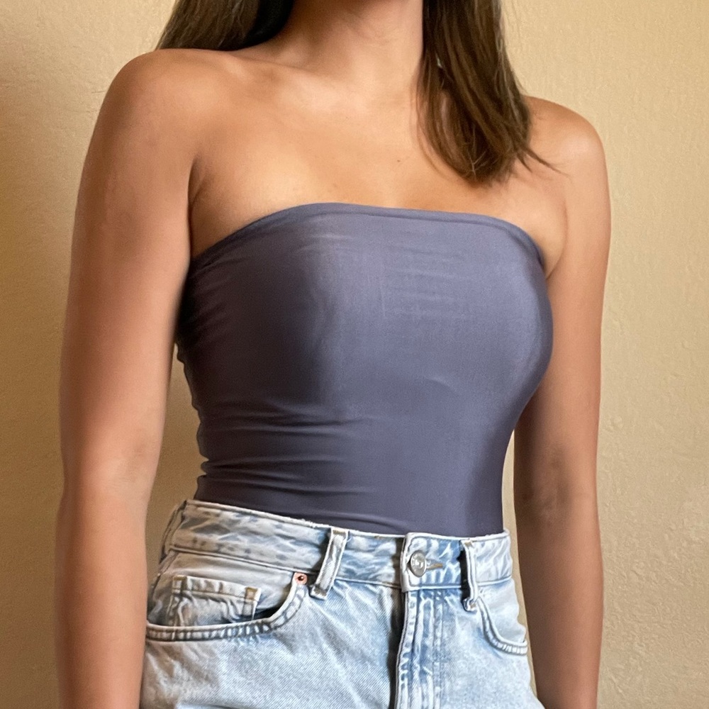 💗 F21 Purple Bodysuit